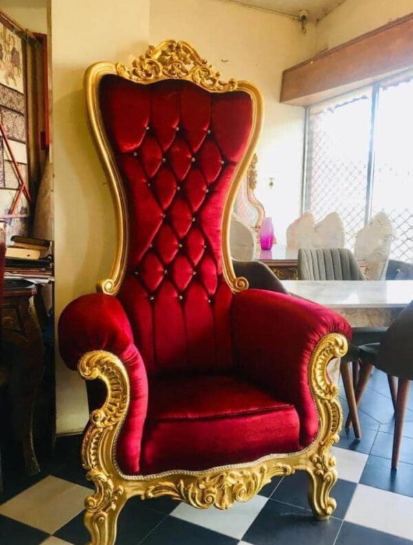 King chaire en bois en plusieurs couleurs