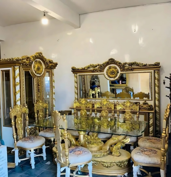 Ensemble table à manger royale